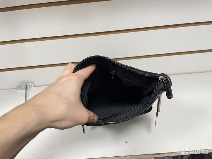 Сумка планшет мужская из натуральной кожи