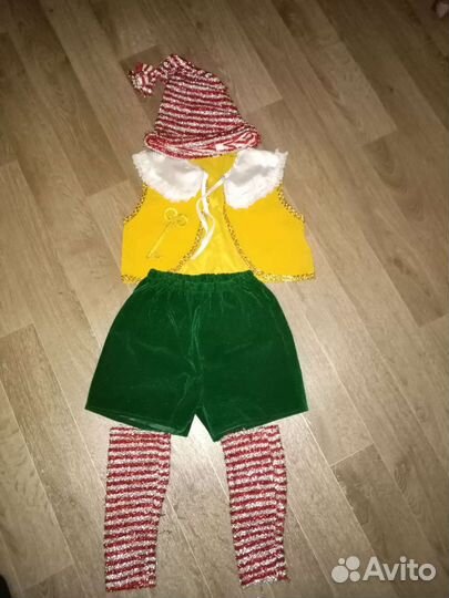 Новогодний костюм буратино