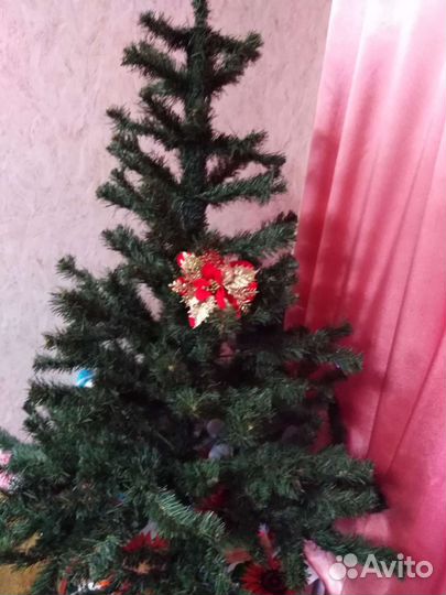 Елка искусственная литая 120 см