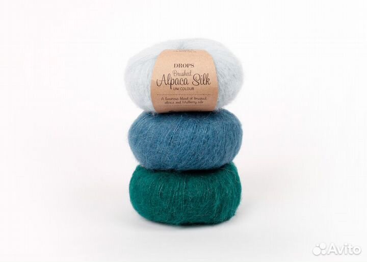 Пряжа Drops Brushed Alpaca Silk