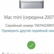 Mac mini мак мини 2007 2 Ггц core 1.83 duo