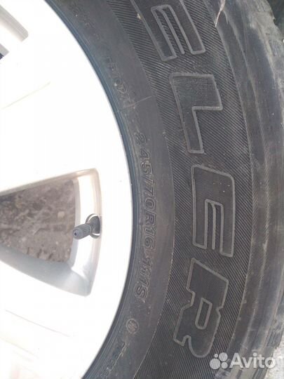 Диски mitsubishi L200 r16 оригинал с автошинами