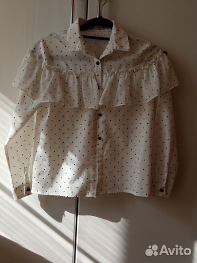Блузки для школы на девочку