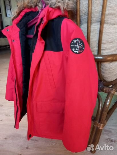 Куртка для мальчика утепленая 134