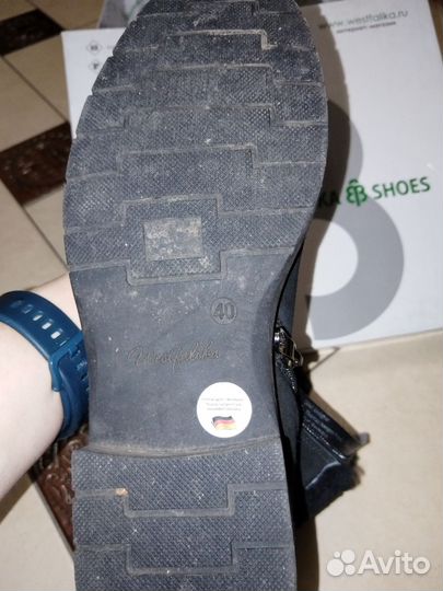 Полусапоги женские зимние