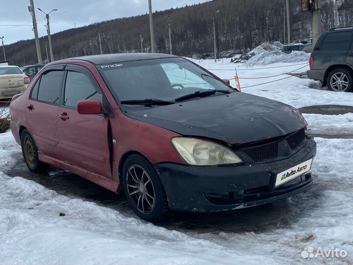 Mitsubishi Lancer 1.6 AT, 2004, битый, 245 000 км