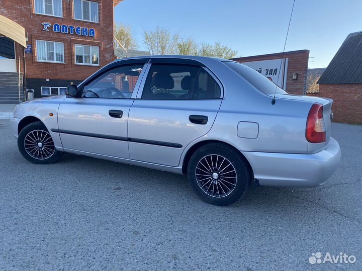 Hyundai Accent 1.5 МТ, 2005, 268 000 км