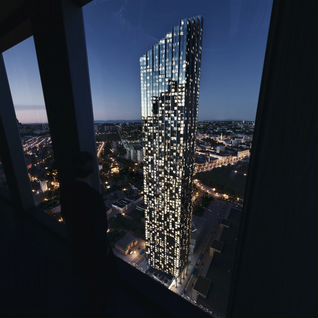 2-к. квартира, 96,8 м², 14/85 эт.