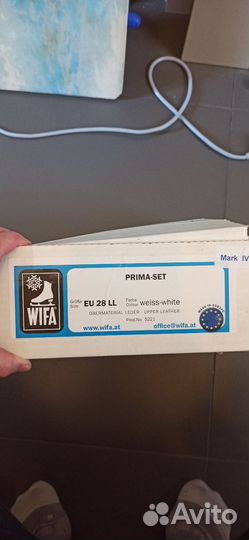 Коньки фигурные wifa 28