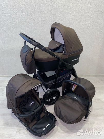 Коляска 3 в 1 verdi sonic plus