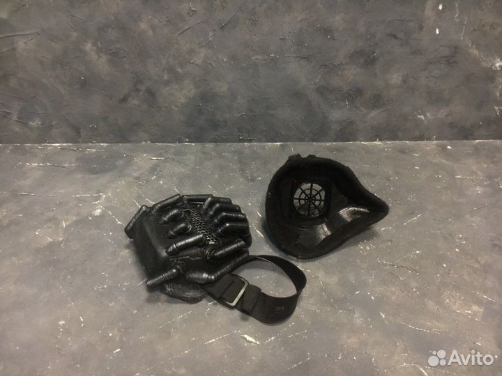 Маска Бейна Bane mask можно ставить фильтра