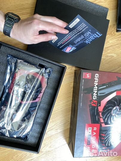 Видеокарта radeon rx480 8gb Gaming X amd