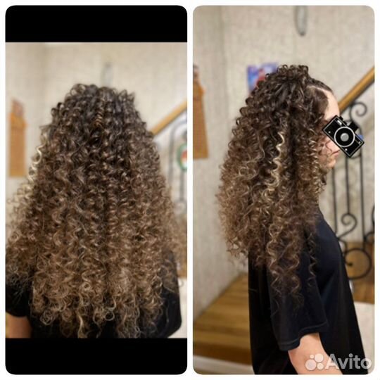 Афрокудри на плойку