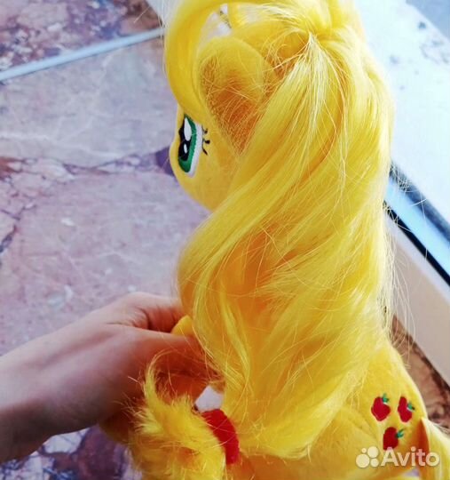 Пони Эпплджек плюшевая игрушка My little pony