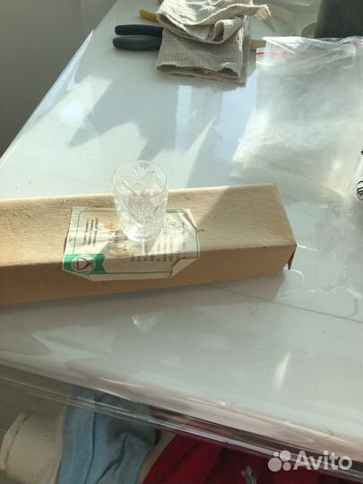 Хрустальные рюмки СССР