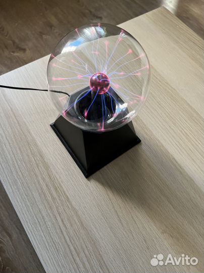 Шар тесла светильник