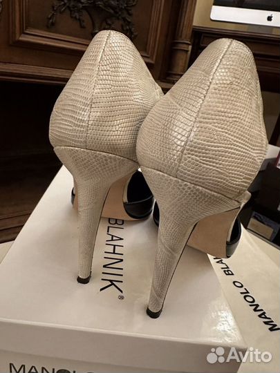 Туфли Manolo Blahnik оригинал р.38,5