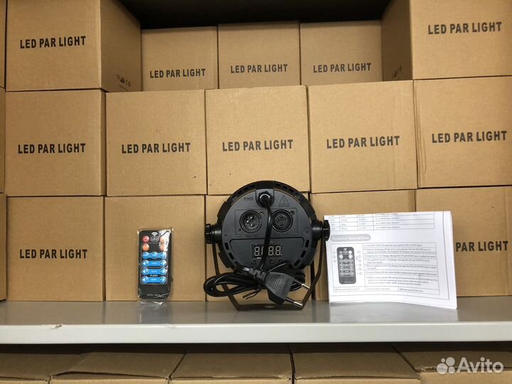 Светомузыка прожектор led par 12*3