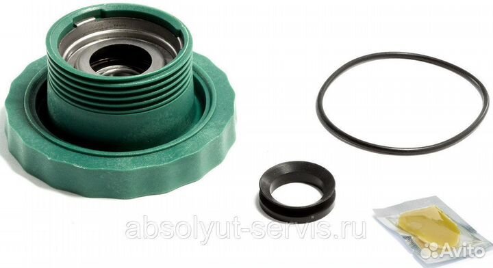 Суппорт в сборе 6203 подшипник (сторона шкива резь