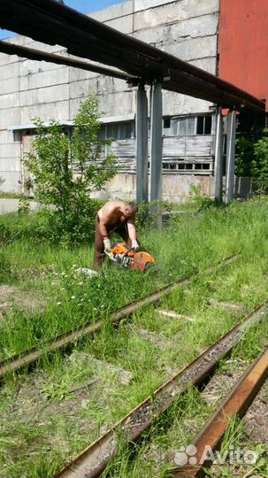 Резка рельс