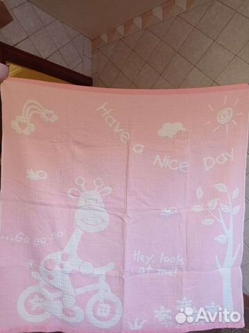 Плед детский для девочки