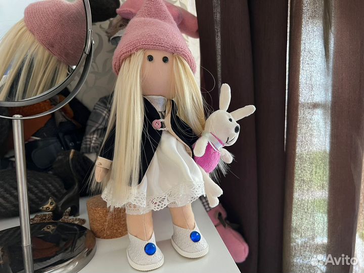 Кукла текстильная