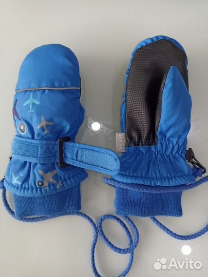 Варежки краги рукавицы детские зимние Б/У