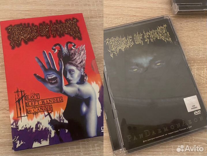 Диски кино и музыка