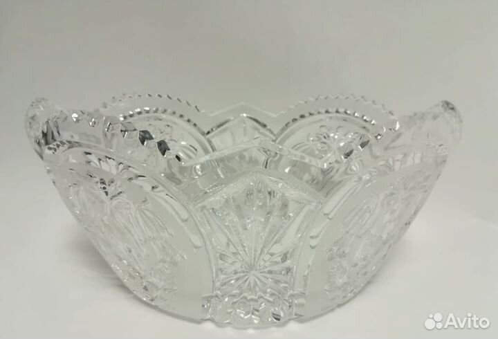 Салатник хрустальный СССР