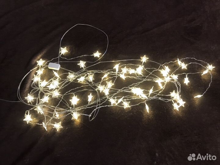 Гирлянда штора новая