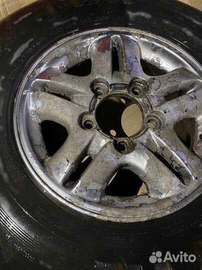 Запаска r16 на Toyota Land Cruiser 100, Lx470