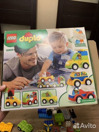 Lego duplo аэропорт, мои первые машинки