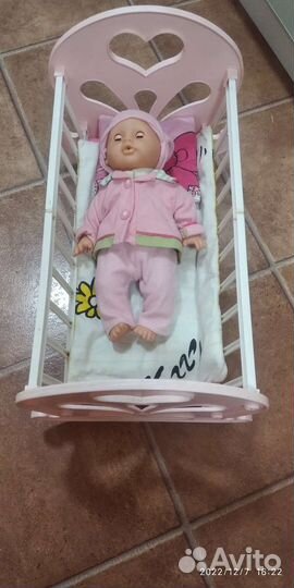 Кроватка для кукол