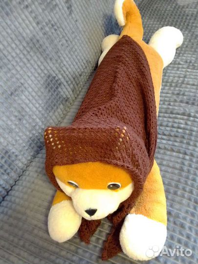 Косынка вязаная крючком