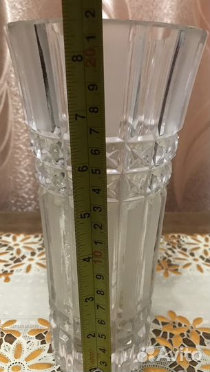Хрустальная ваза