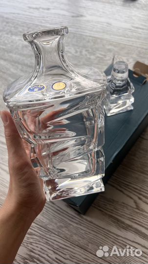 Набор для виски Crystal Bohemia ZIG ZAG 1 +6