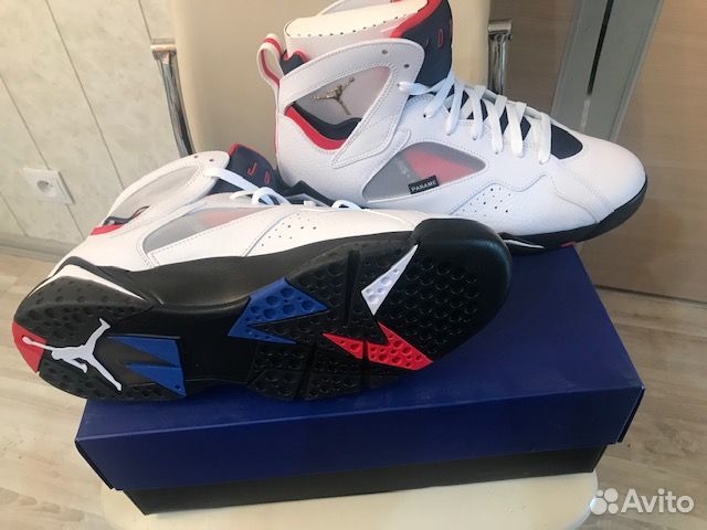 Кроссовки мужские nike air jordan 7 retro bcfc ори