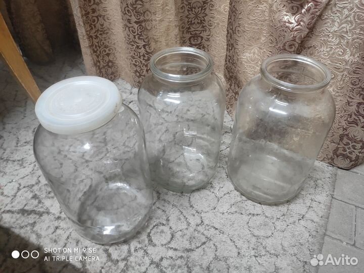 Банки стеклянные 5 литров