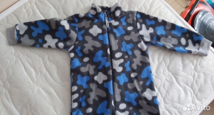 Флисовый комбинезон 92