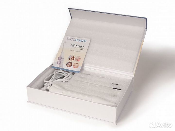 Дарсонваль для лица, тела и волос с 4 мя насадками