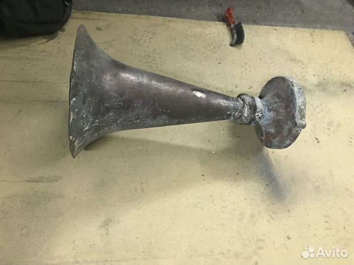 Корабельный тифон гудок, Бронза, Раритет