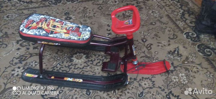 Детский снегокат. Тимка