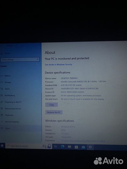 Ноутбук Lenovo V14-ADA