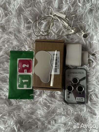 Защитное стекло камеры iPhone + селфи зеркало