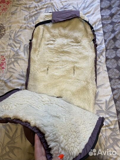 Зимний конверт в коляску