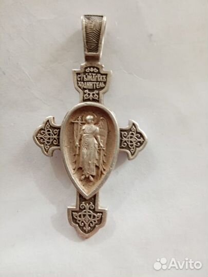 Серебряный крестик