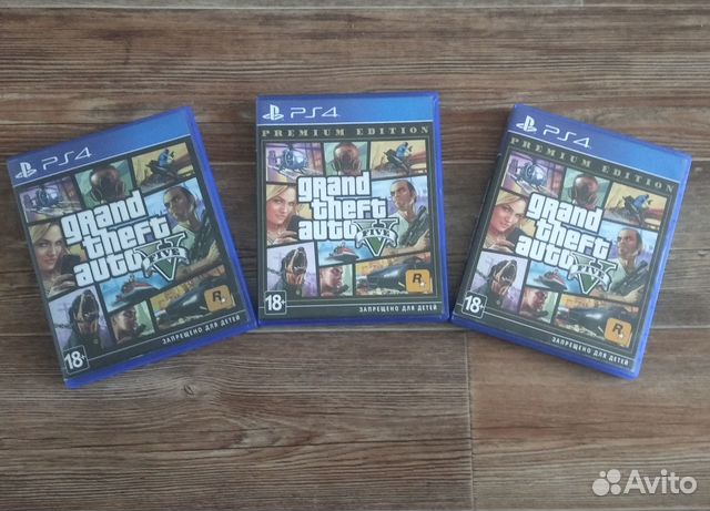 Игра GTA 5 для приставки PS 4