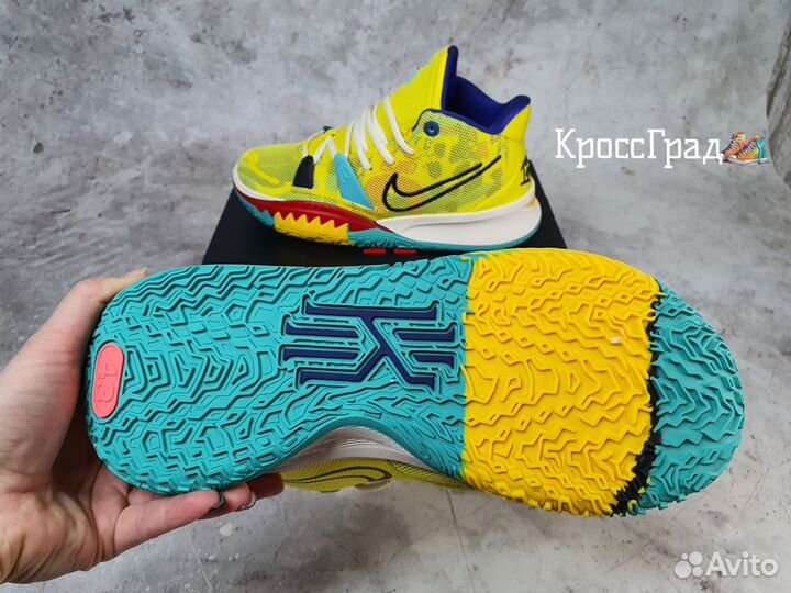 Баскетбольные кроссовки Nike kyrie 7 yellow