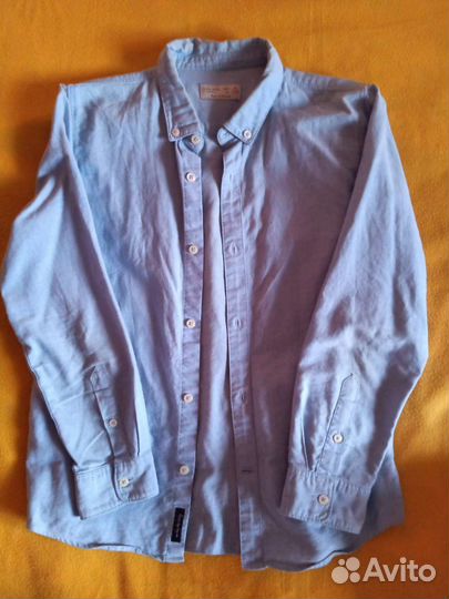 Детские рубашки из хлопка