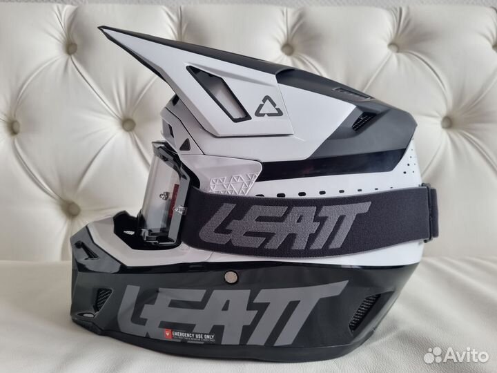 Pro Enduro Шлем Leatt Moto 8.5 Helmet Kit White